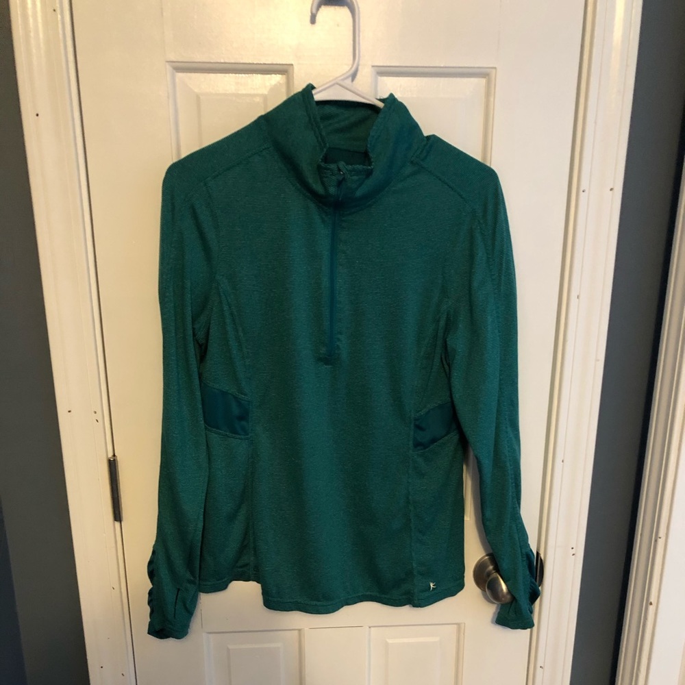 Danskin teal sports top